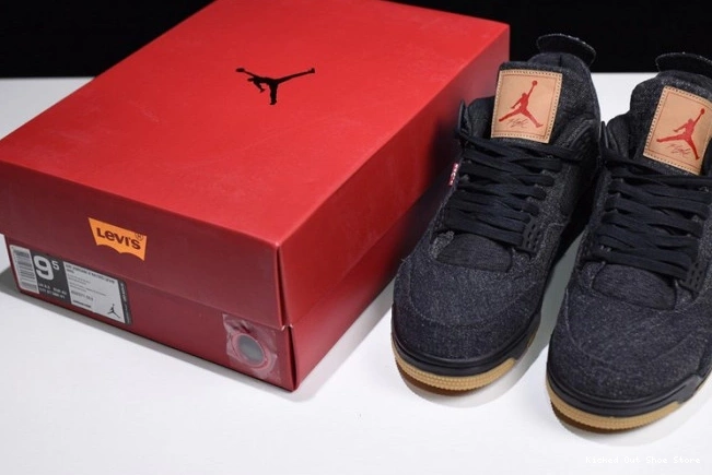 Kicked Out Shoe Store 4 AO2571-001 Levi's Jordan 'black' x Air 0714